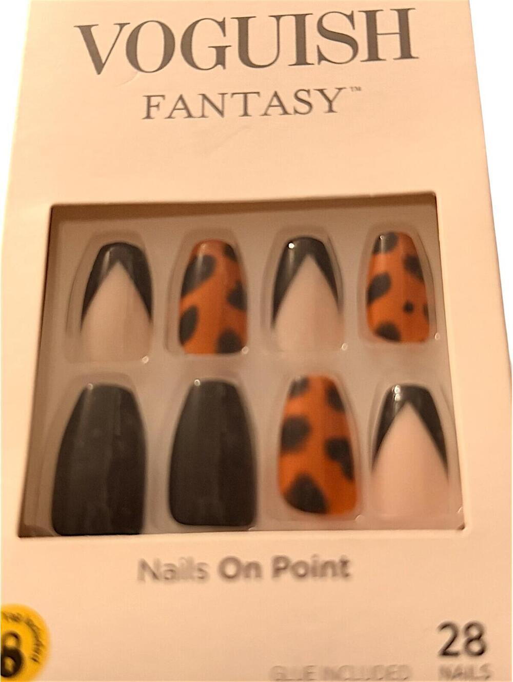 Kiss Voguish Fantasy Press-On Nails, Medium, 28 Nails - Picture 3 of 4